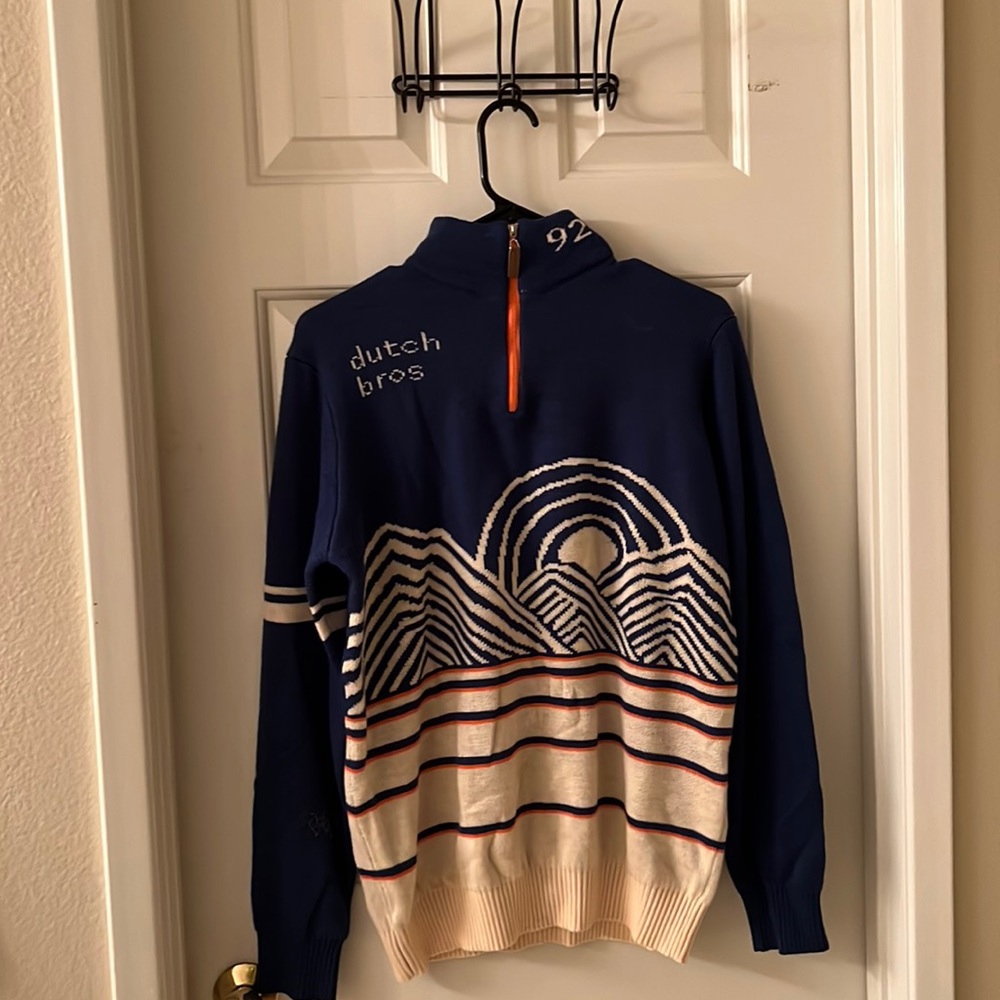Vintage Dutch Bros Sunrise Sweater 1992-size XL